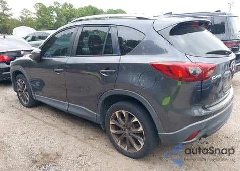 2016 Mazda Cx-5 Grand Touring из США, поврежденный, VIN JM3KE2DY6G0840159